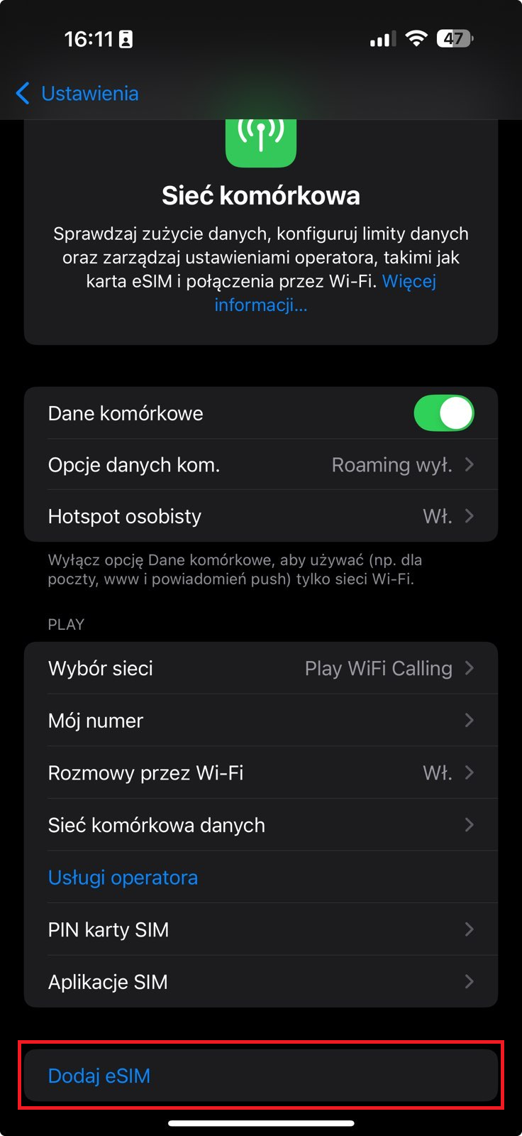 Jak zainstalować eSIM na iPhonie (iOS)? Instrukcja krok po kroku
