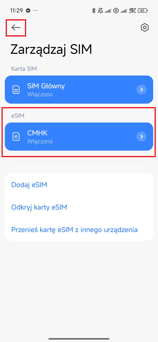 Instalacja eSIM na telefonie Xiaomi &ndash; instrukcja krok po kroku | XOXO eSIM