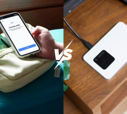 eSIM czy router mobilny? Internet w podróży