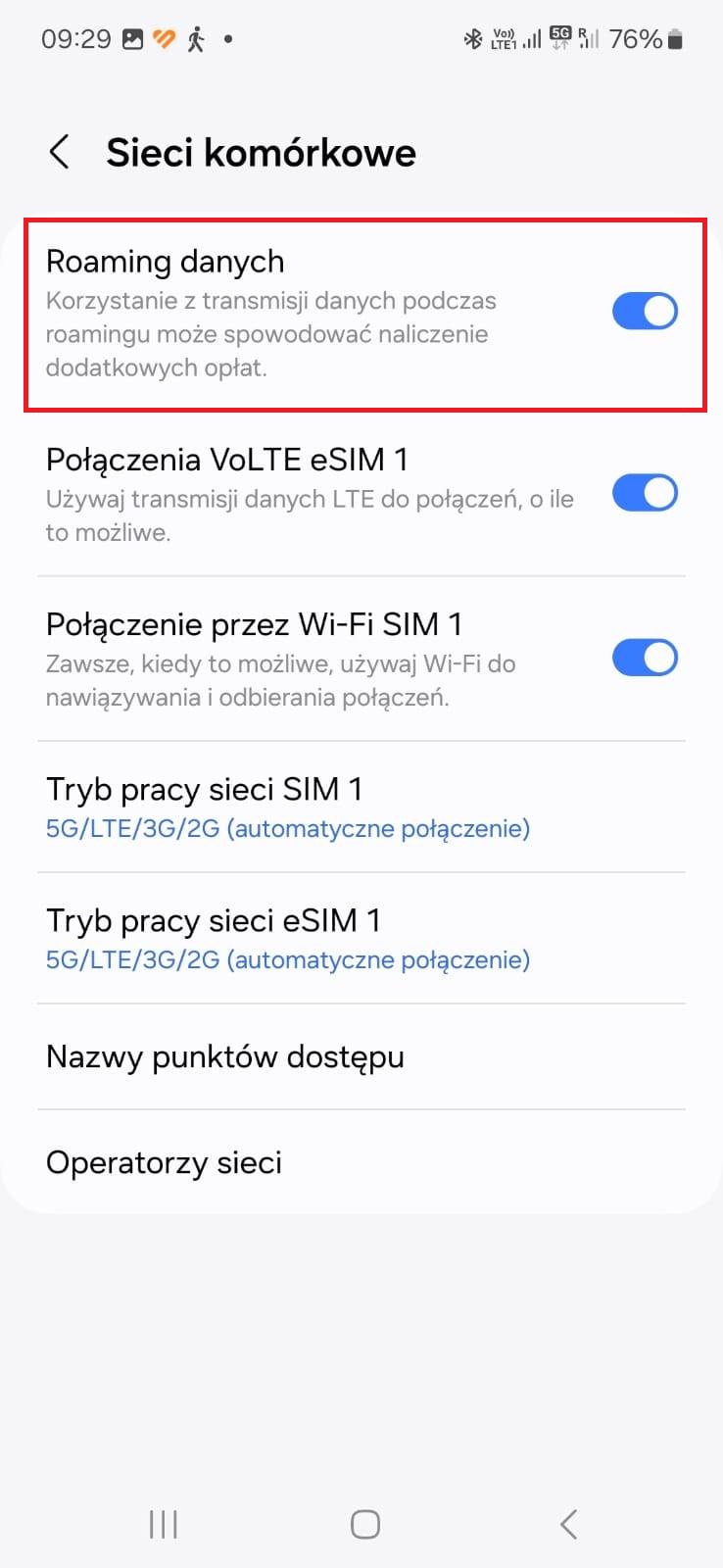 Jak zainstalować eSIM na telefonie Samsung (Android)? Instrukcja krok po kroku