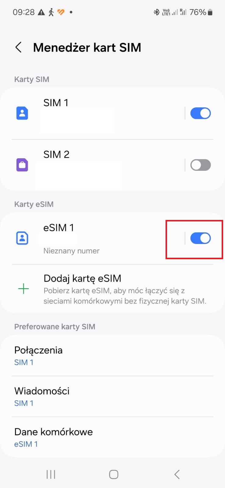 Jak zainstalować eSIM na telefonie Samsung (Android)? Instrukcja krok po kroku