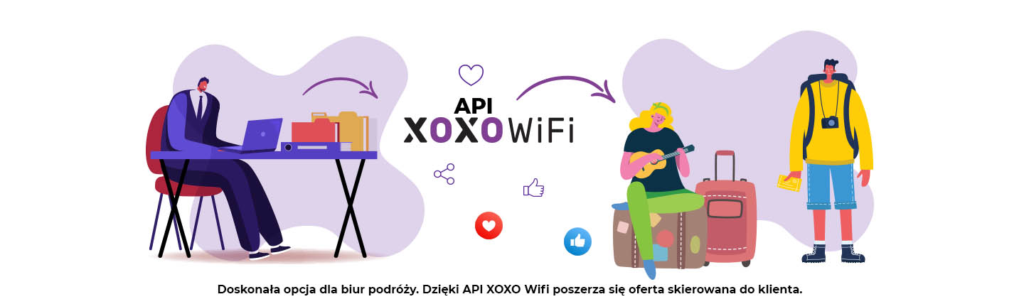 XOXO WiFi API banner